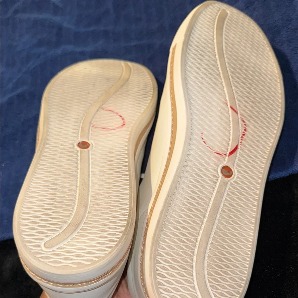 Clark’s Un Maui Lace Men's White Leather Casual Sneakers - Picture 8 of 10